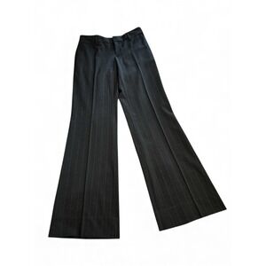 Banana Republic Women's Sz 0 Martin Fit Black Pin Stripe  Career Dress Pants